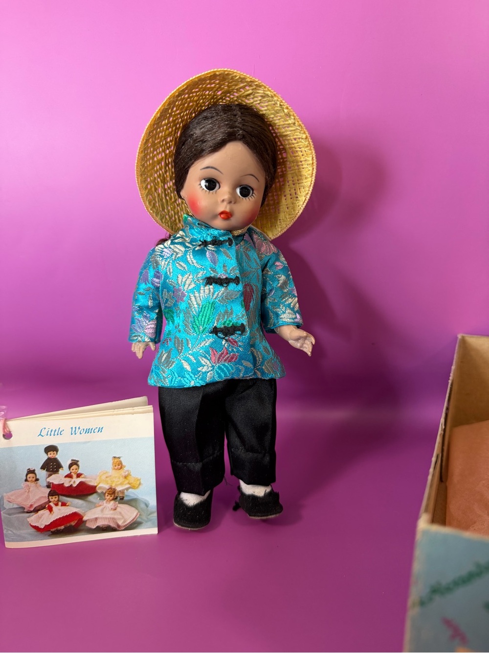 Vintage Madame Alexander “China” Doll 8” International In Box